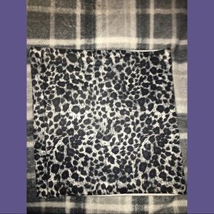 Leopard tube top